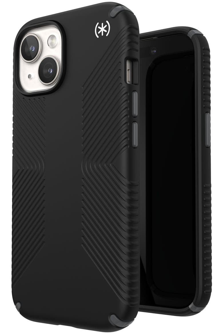 Presidio2 Grip Case for Apple iPhone 15 / iPhone 14 / iPhone 13, Main, color, Black