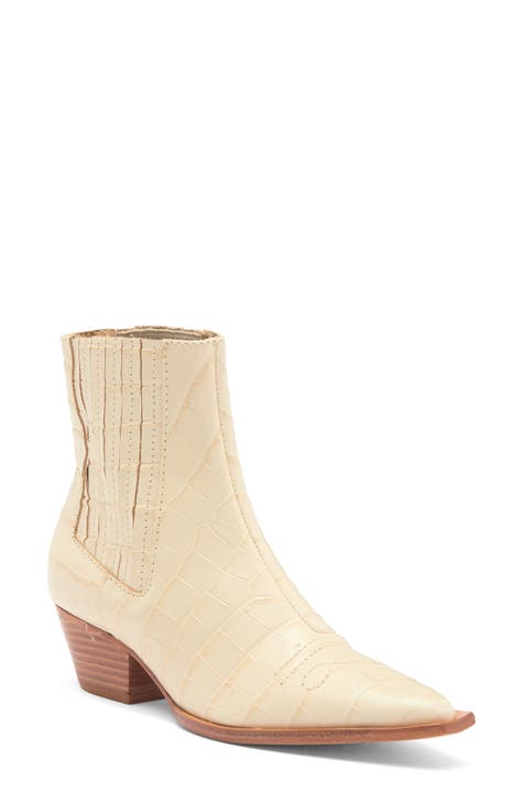 Briani Croc Embossed Boot (Women)