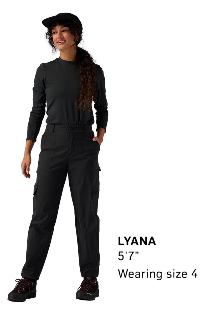 Backcountry Wasatch Ripstop Cargo Pant - Women's, Alternate, color, Black