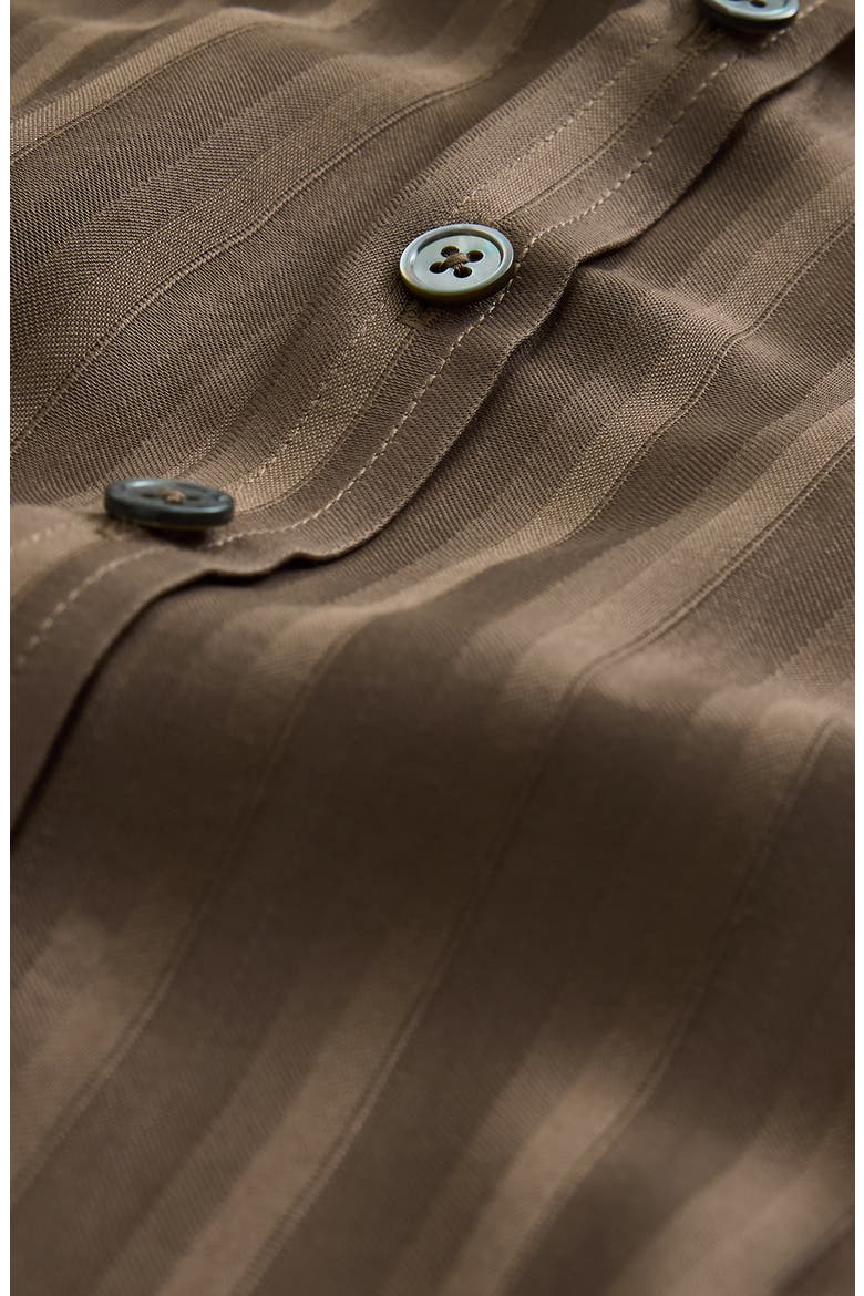 Bucks Button-Up Shirt, Alternate, color, DARK BROWN