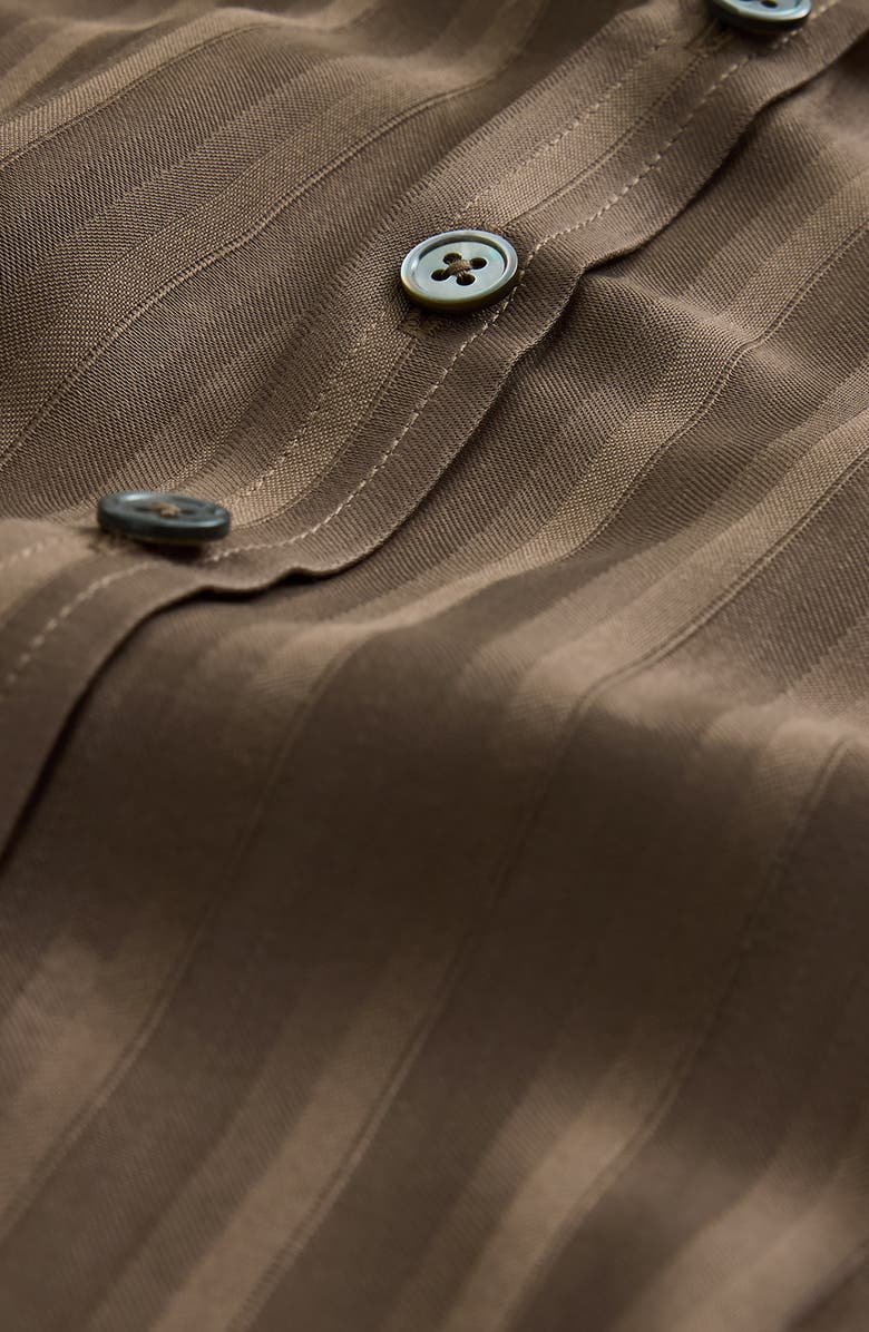 John Varvatos Bucks Button-Up Shirt, Alternate, color, Dark Brown