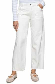 Sanctuary District High Waist Barrel Leg Ankle Jeans