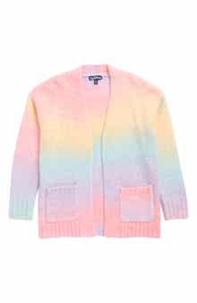 Freshman Kids' Rainbow Open Front Cardigan