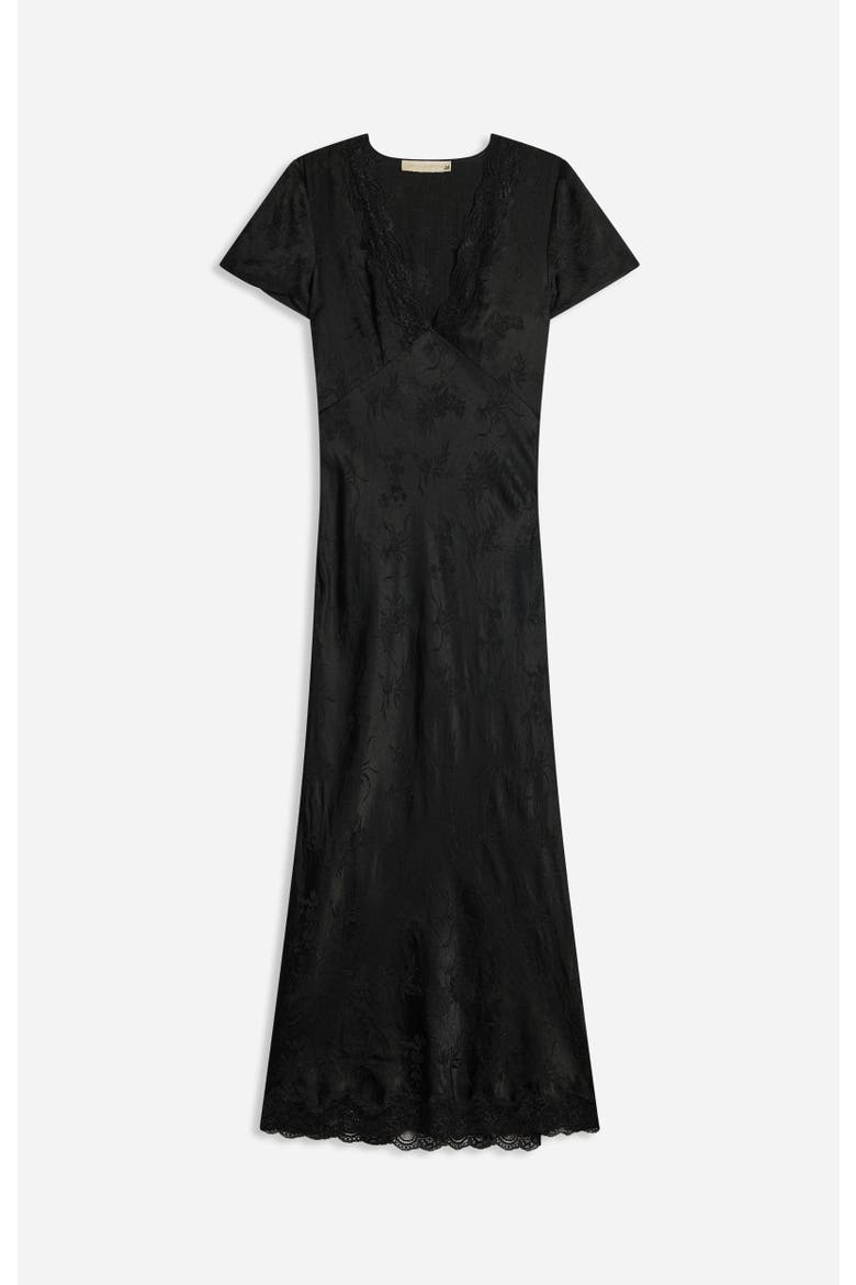 Midi Dress, Alternate, color, Noir