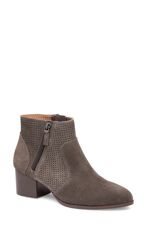 1. State NW/OT deals Preete Grey Suede Ankle Booties 10M/42