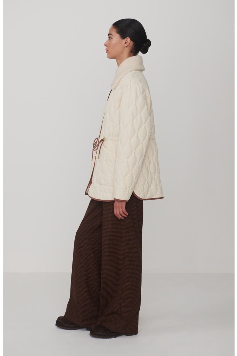 Bartley Quilted Jacket, Alternate, color, PARCHMENT