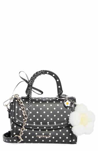 Madden Girl Daisy Charm Top Handle Crossbody Bag