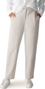 Eileen Fisher Easy Tapered Organic Cotton Pants