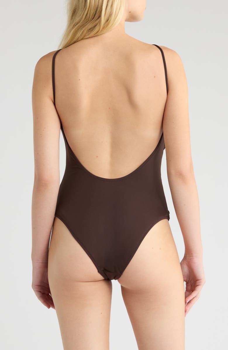 Asymmetric One-Piece Swimsuit
