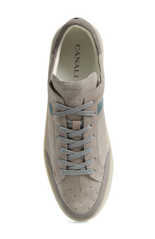 Canali Nuvola Low Top Sneaker In Grey