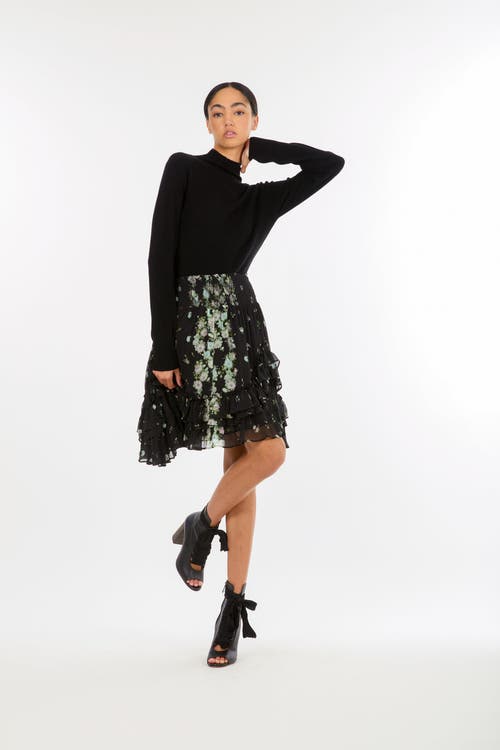 Secret Mission Brooke Knit In Black