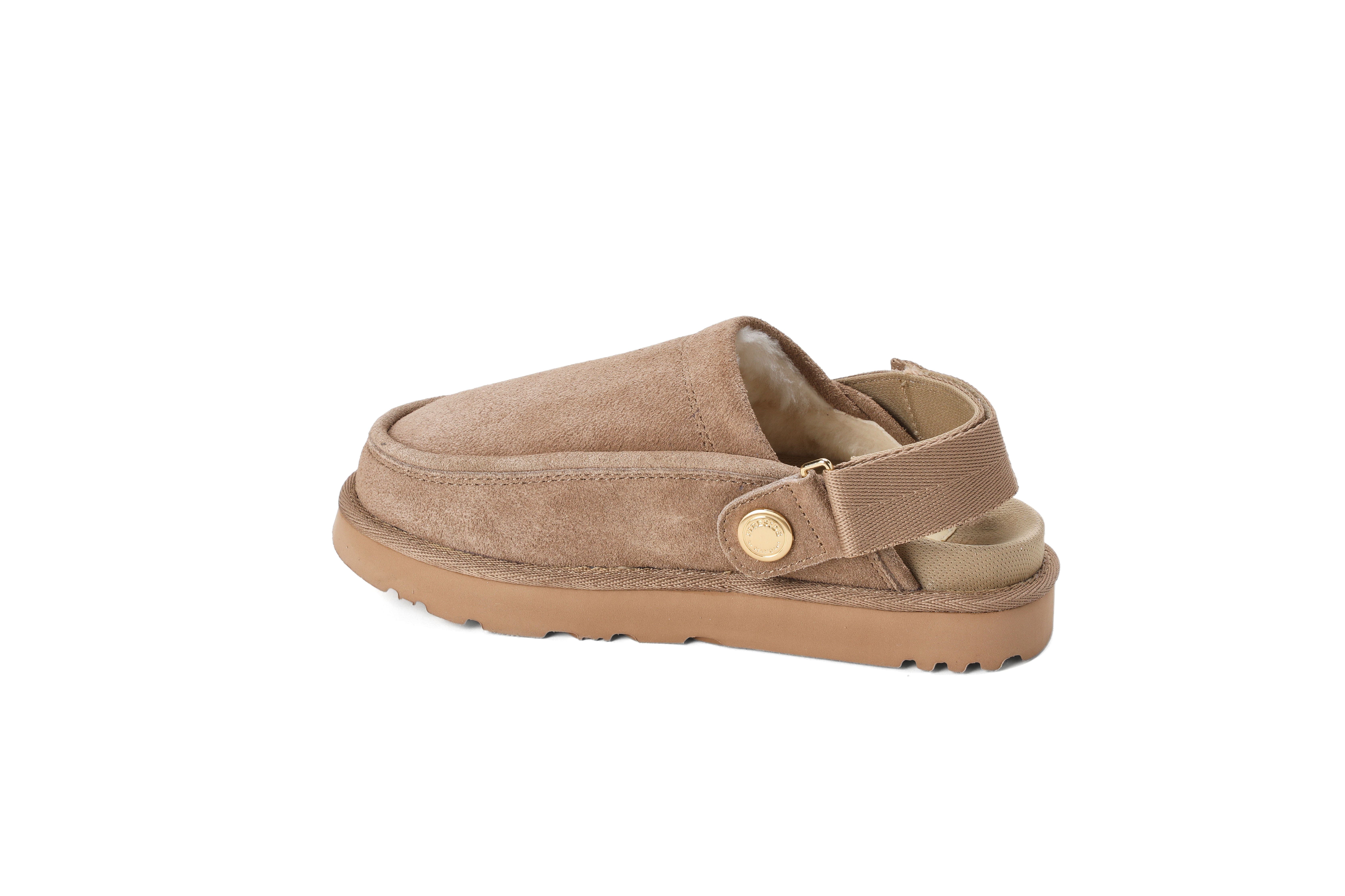 Fireside Coin Convertible Mule Slippers, Alternate, color, Driftwood