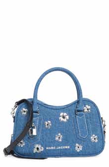 Marc Jacobs Daisy Sequin Denim Shoulder Bag