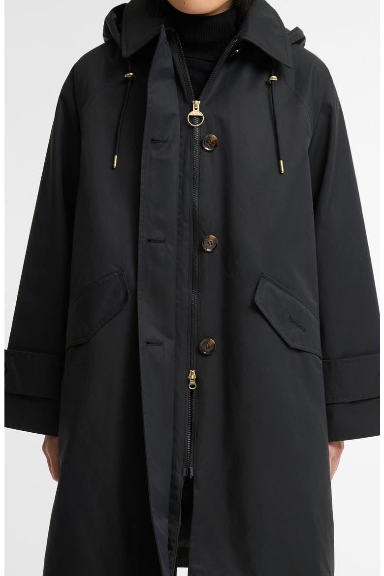Harleigh Waterproof Jacket, Alternate, color, BLACK/ SHADOW CLASSIC