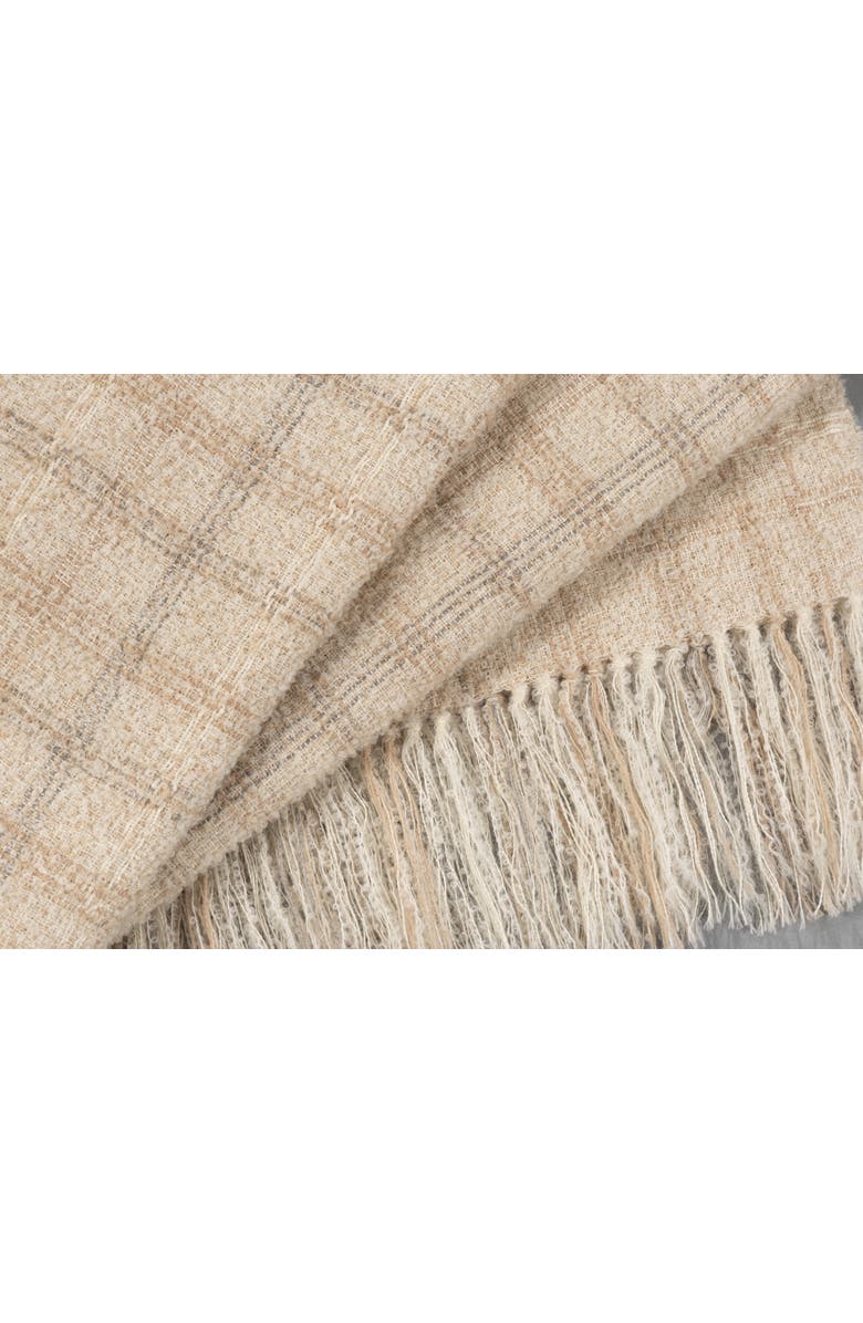 Allpa Handwoven Boucle Alpaca Throw, Alternate, color, Beige