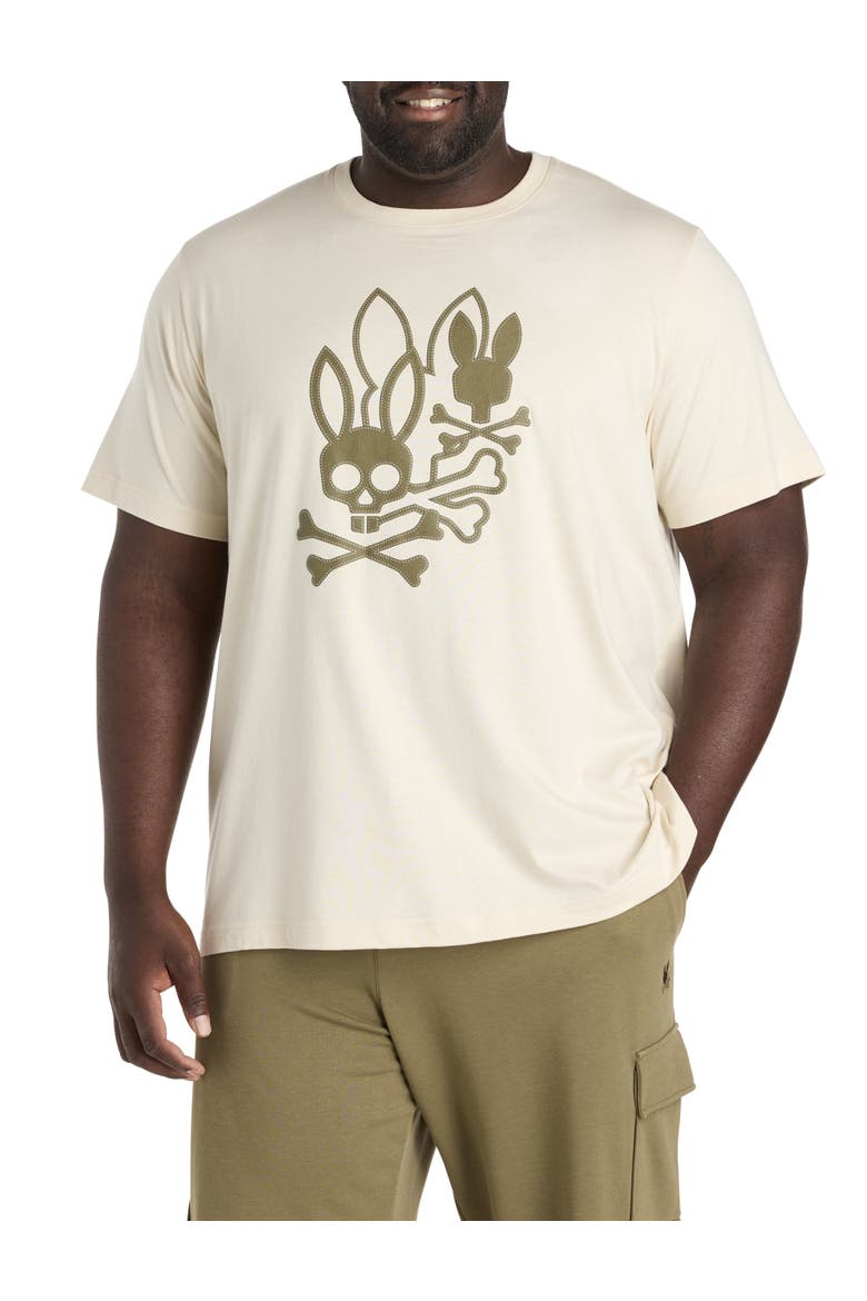Big & Tall Aussie Graphic Tee, Main, color, WHITE CAP GREY