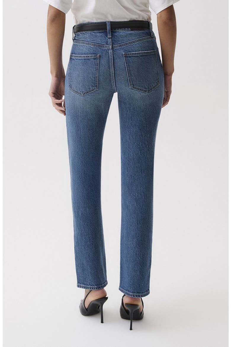 Aleks Ankle Straight Leg Jeans, Alternate, color, SEA SALT