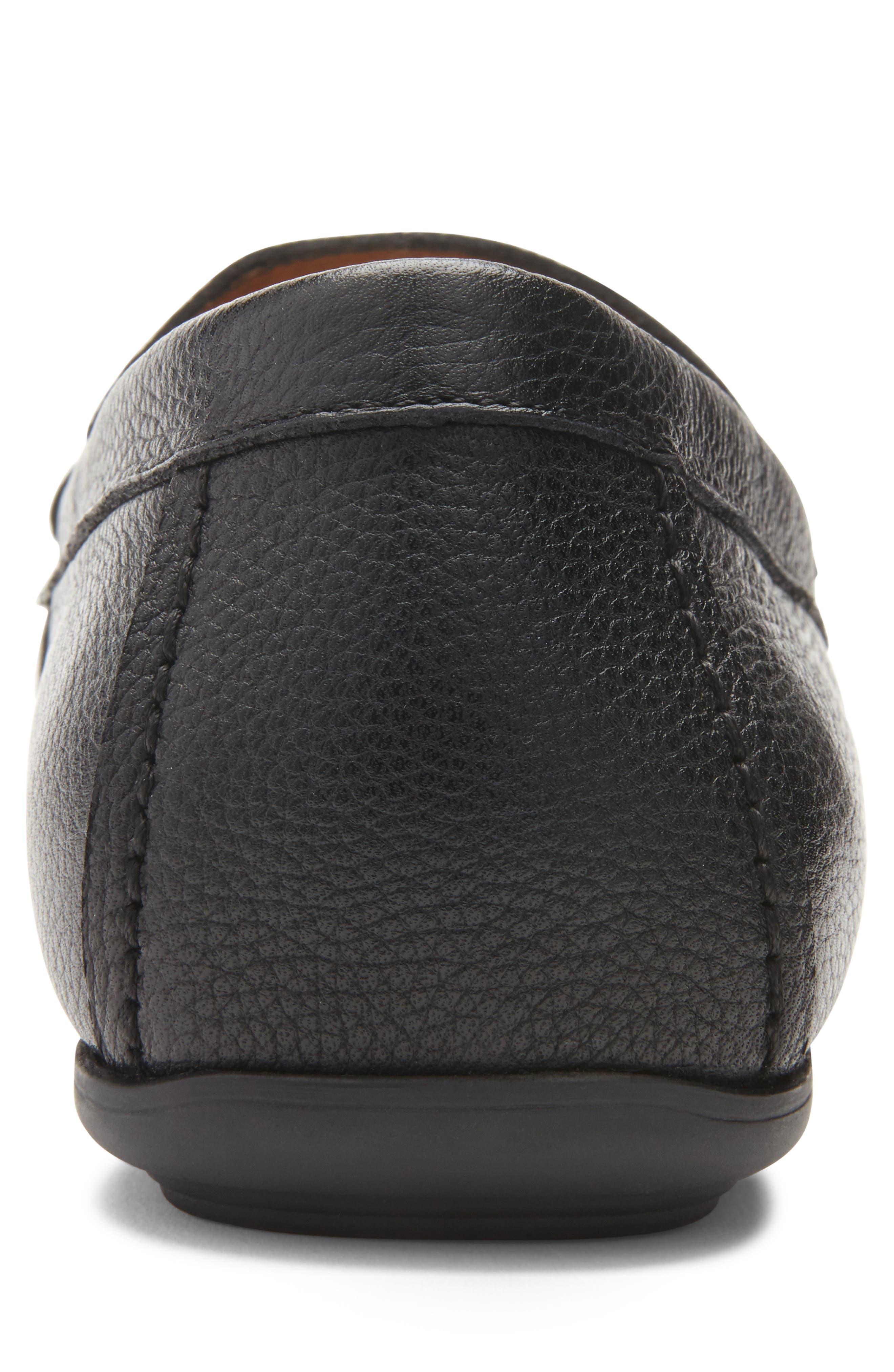 Mason Water Repellent Driving Loafer, Alternate, color, BLACK/ BLACK LEATHER