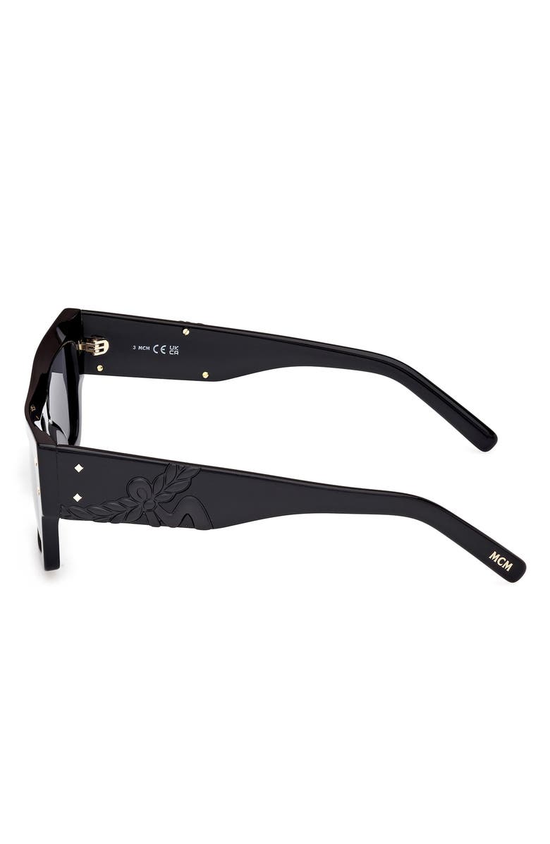 MCM 53mm Navigator Sunglasses, Alternate, color, 