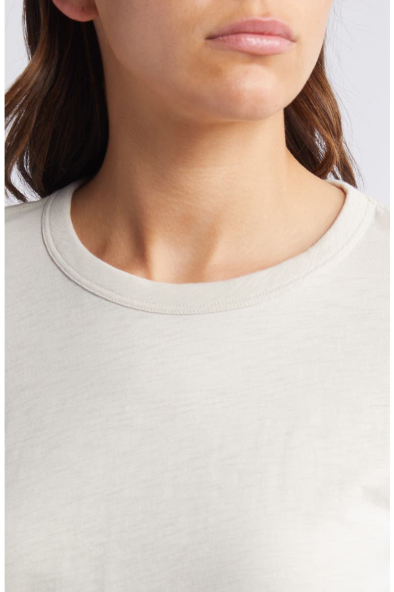 The Slub Organic Pima Cotton T-Shirt, Alternate, color, WARMGRY