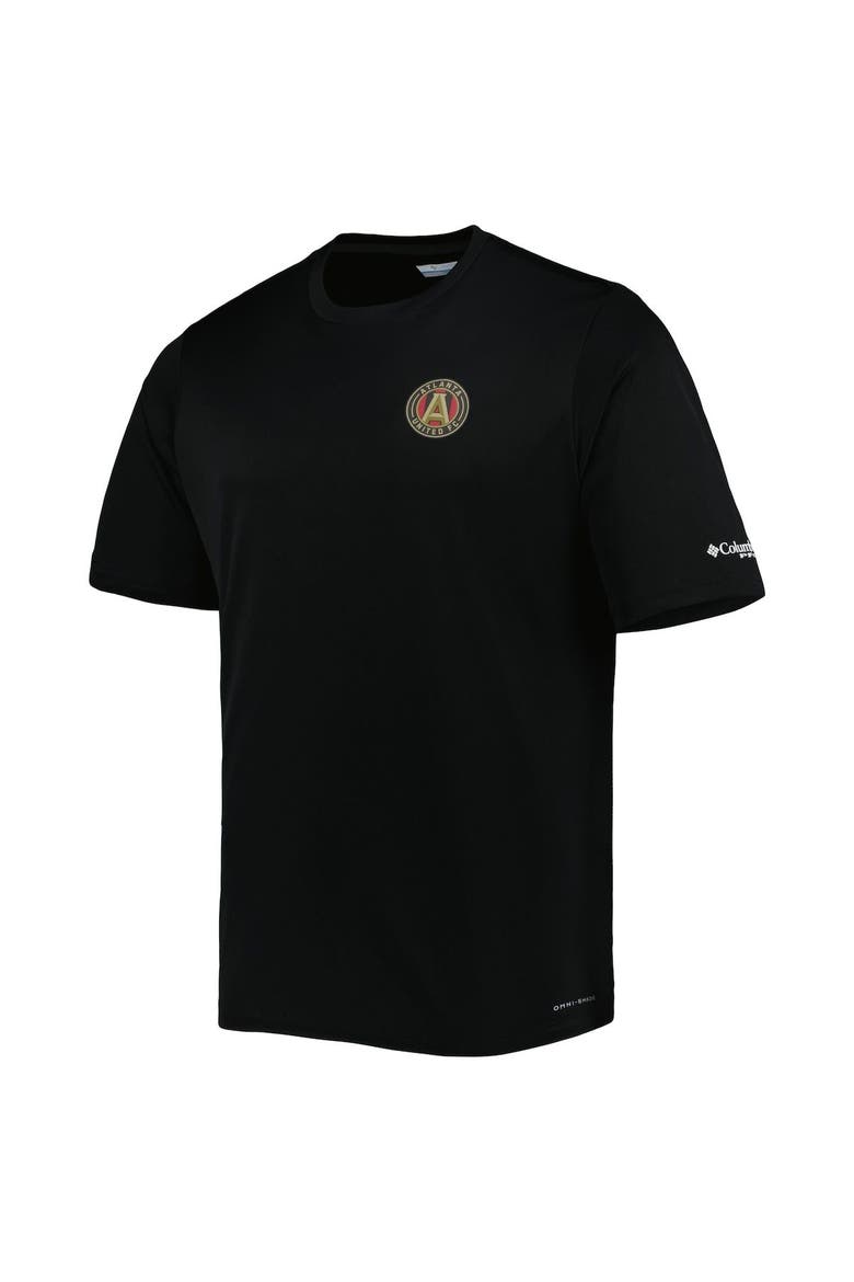 Men's Columbia Black Atlanta United FC Terminal Tackle Omni-Shade T-Shirt, Alternate, color, Black