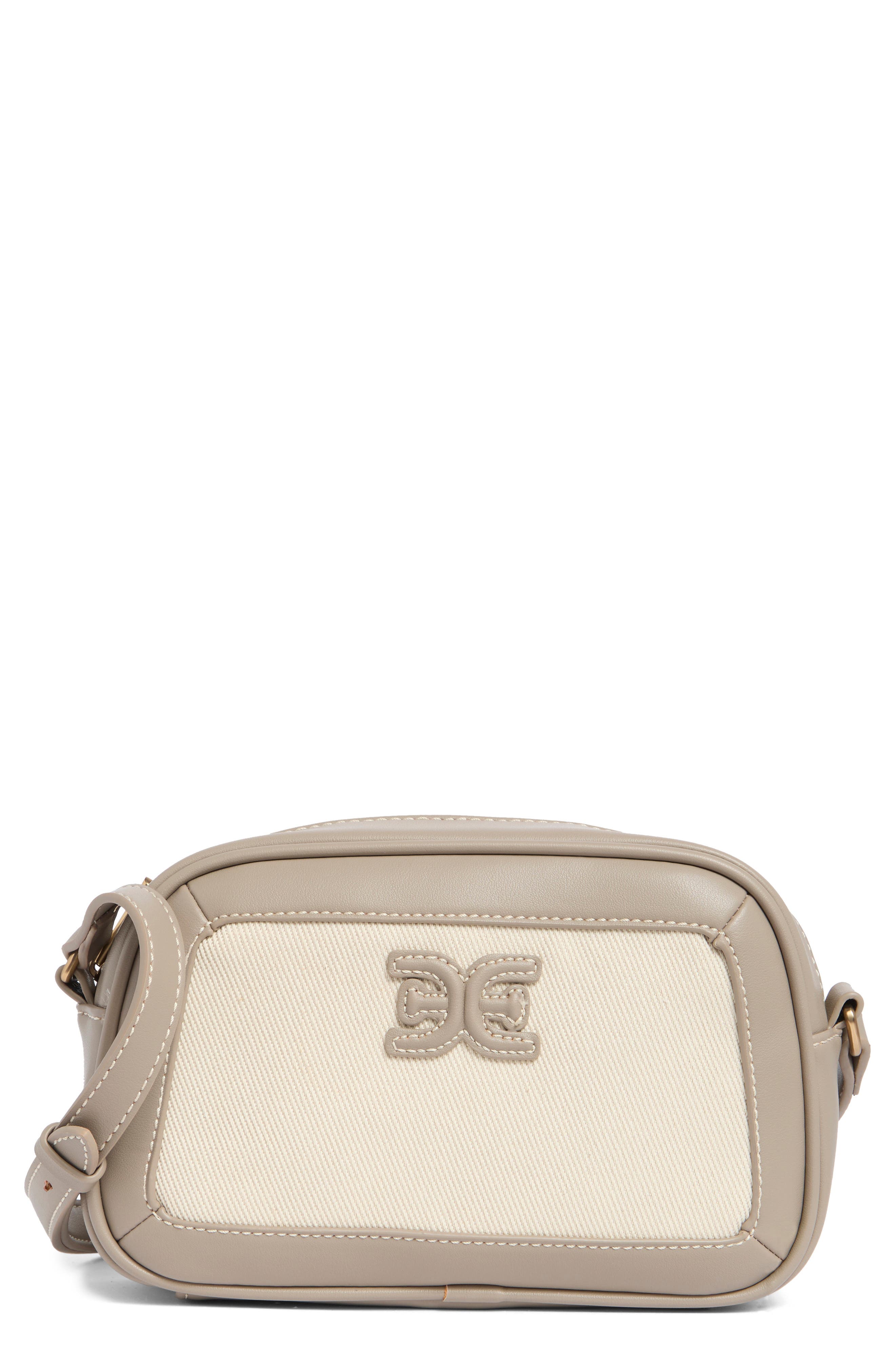 Sam Edelman Fitz Canvas Camera Bag, Main, color, 