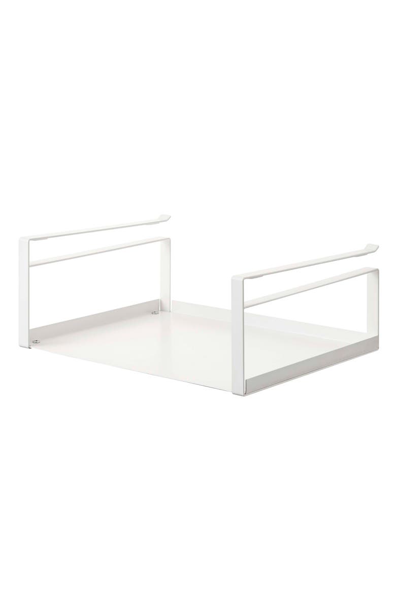 Yamazaki Undershelf Organizer, Main, color, White