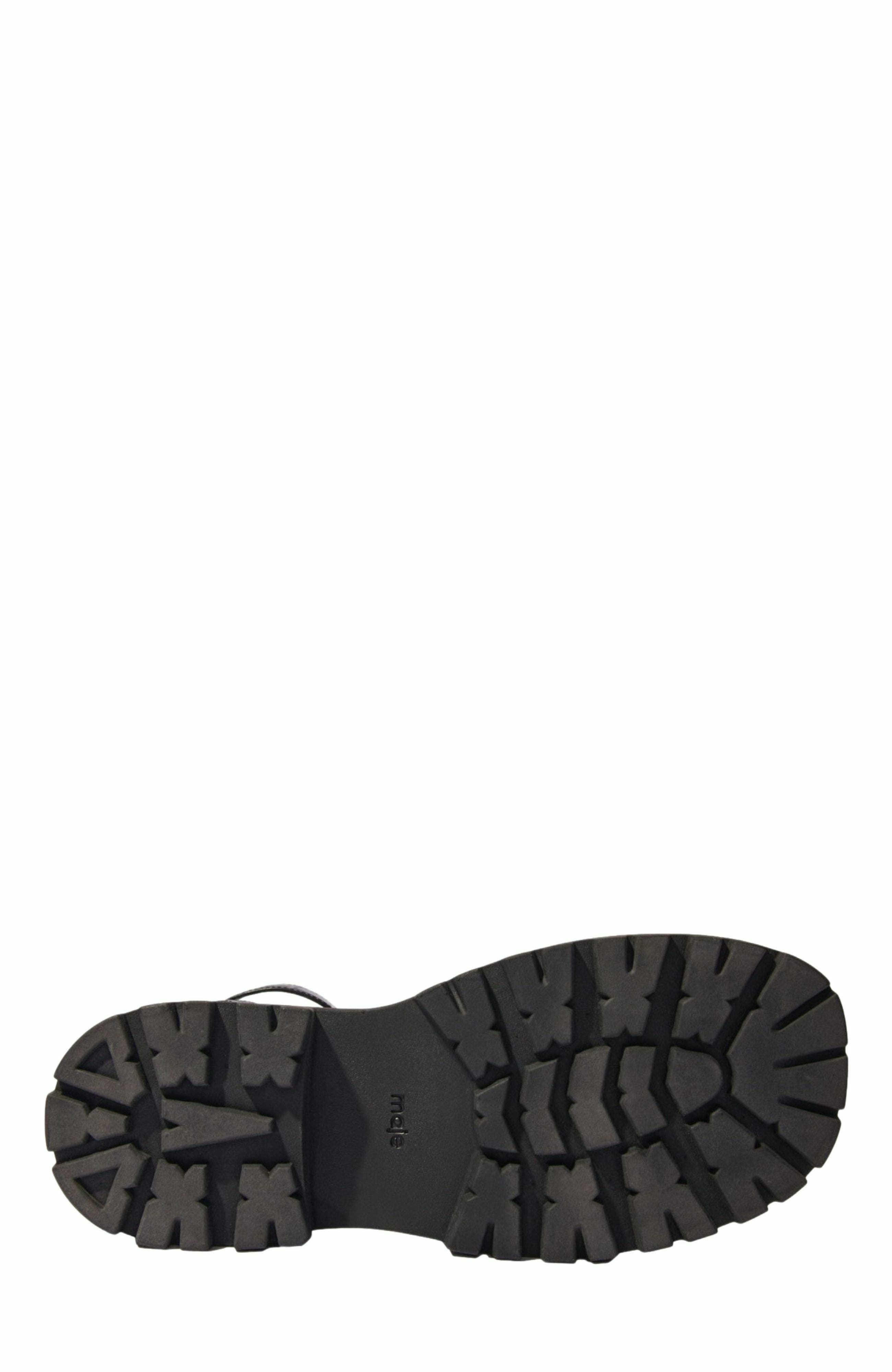 maje Flat sandals with tread, Alternate, color, 