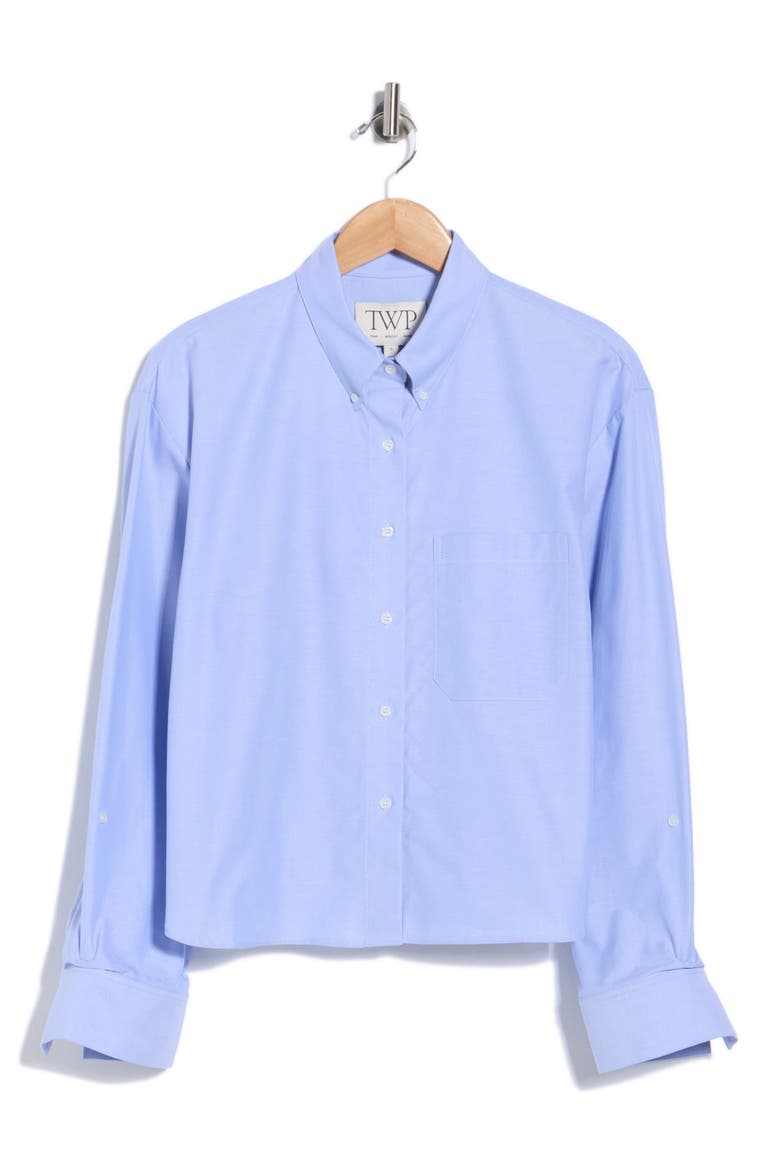 J.D. Cotton Shirt, Main, color, BLUE