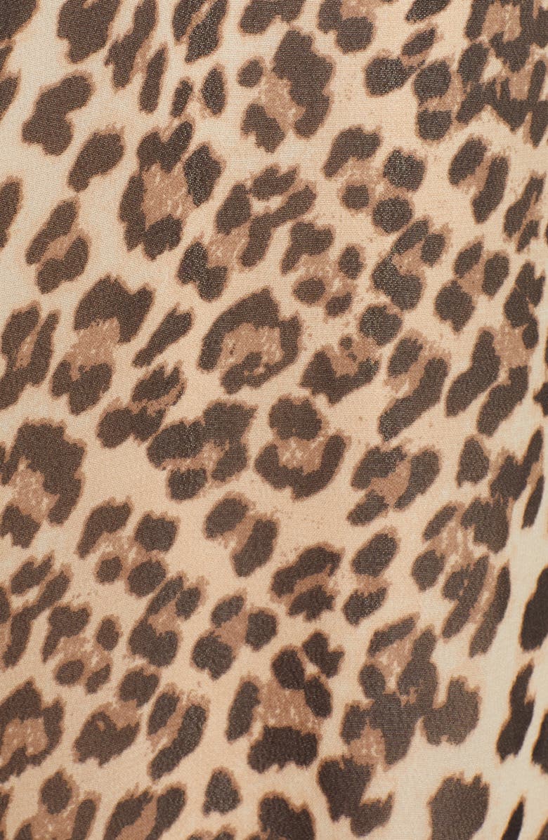 Vince Camuto Leopard Print Blouse, Alternate, color, 