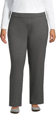 Lands' End Starfish Mid Rise Straight Leg Pants