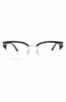 Gucci 50mm Square Optical Frames