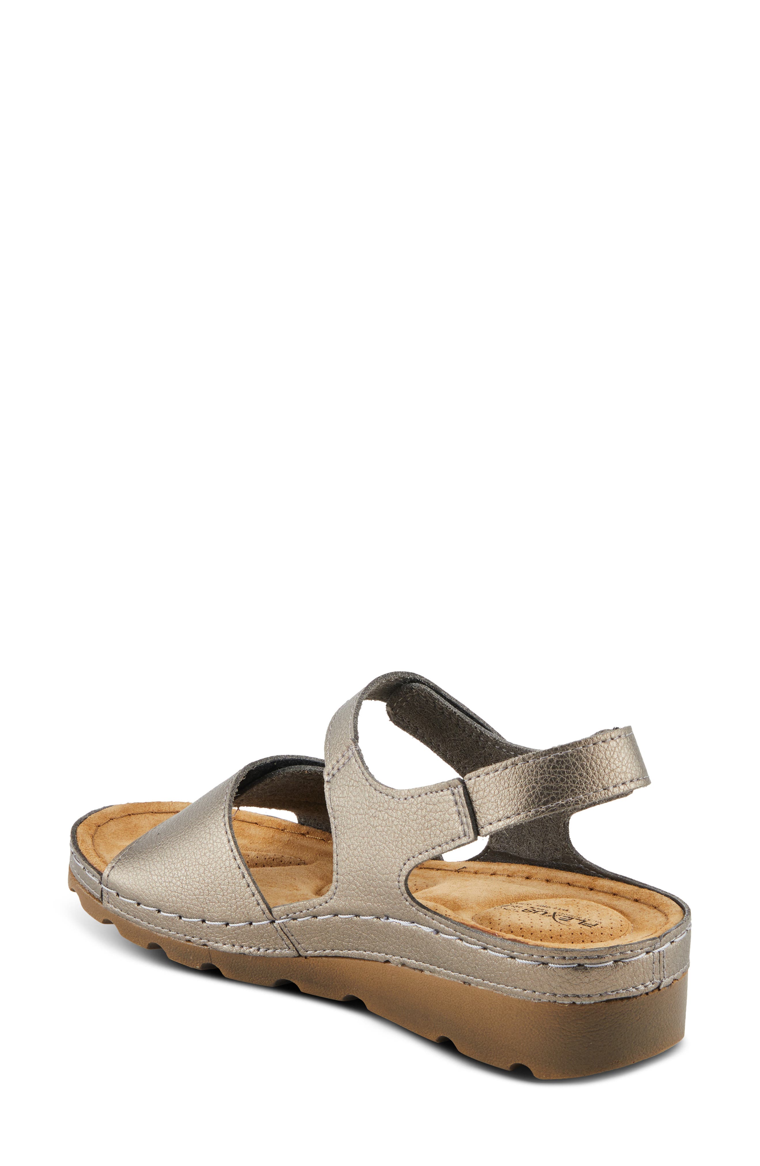 Flexus by Spring Step Ariel Wedge Sandal, Alternate, color, 