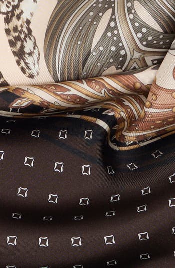 スカーフ Ferragamo Silk Scarf Madras Print Salvatore Ferragamo Ferragamo Women's /blue Silk Scarf With