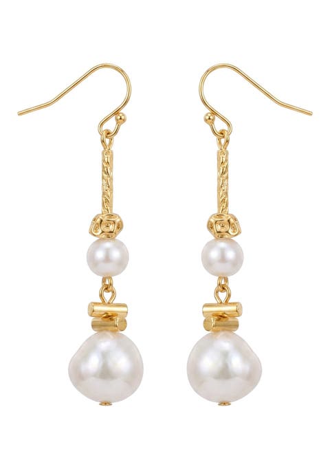 Deepti Pearl Chain Earrings