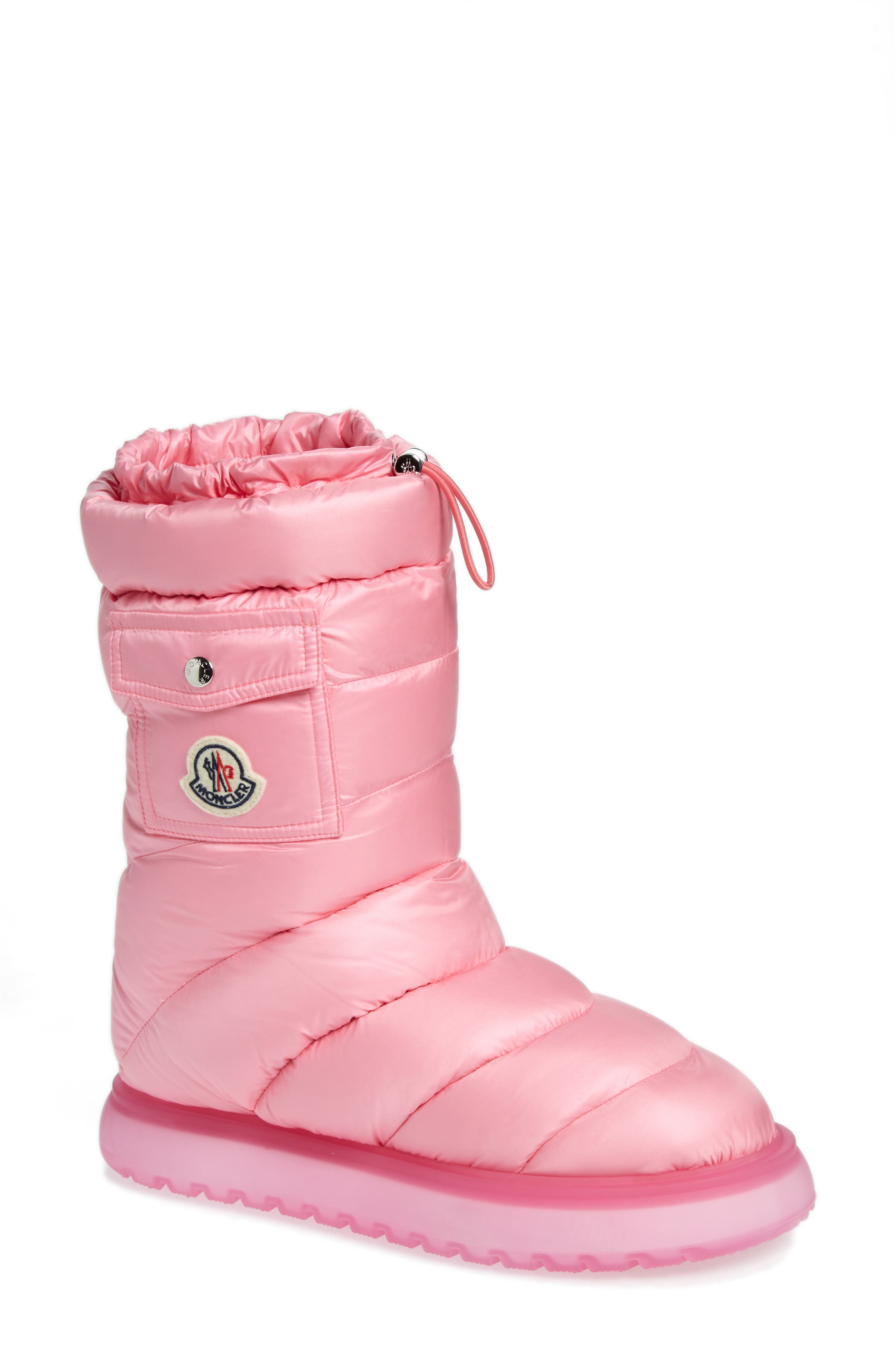 Moncler Gaia Pocket Puffer Snow Boot, Main, color, 