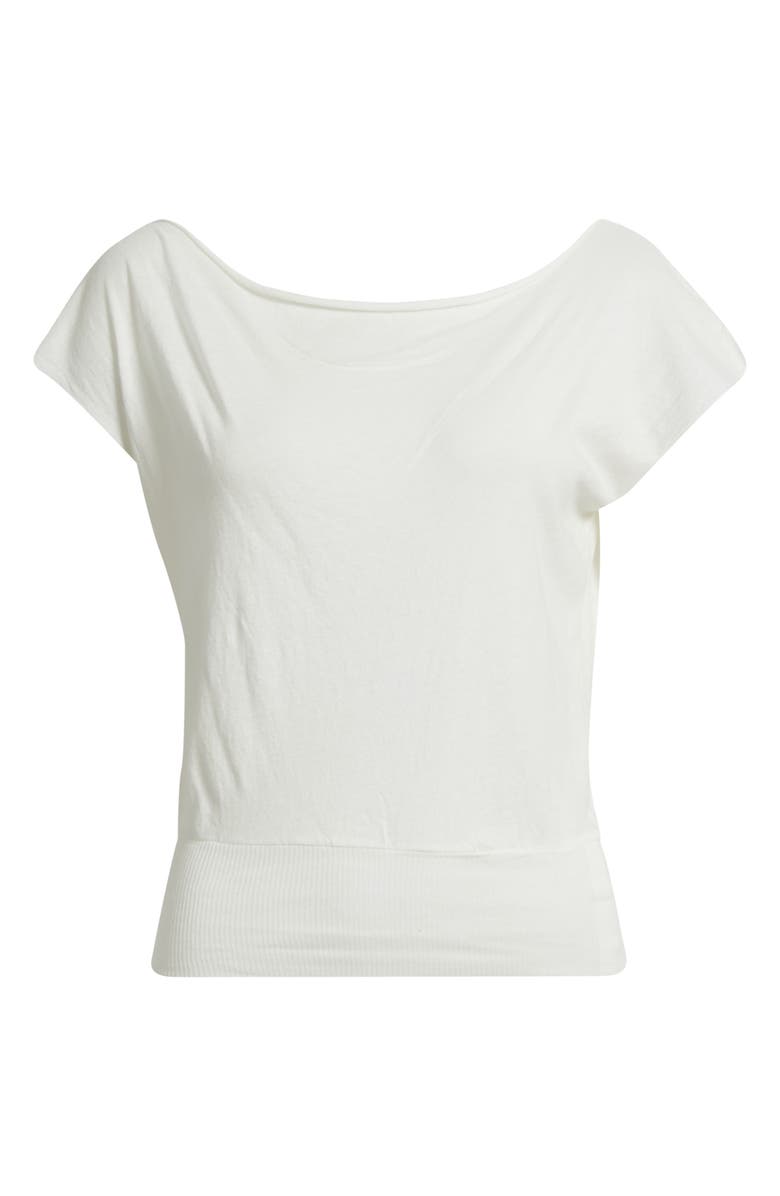 BDG Urban Outfitters Off the Shoulder Banded Top, Alternate, color, White