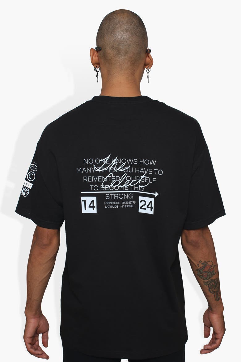 Hope Over Fear Tee, Alternate, color, black