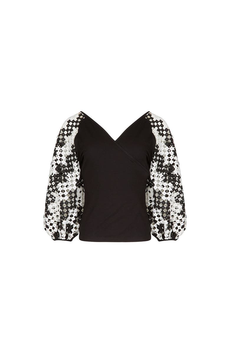 Anne Fontaine Mirella T-Shirt, Main, color, Black