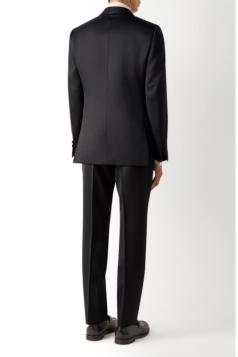 Wool and Mohair Tuxedo, Alternate, color, BLACK
