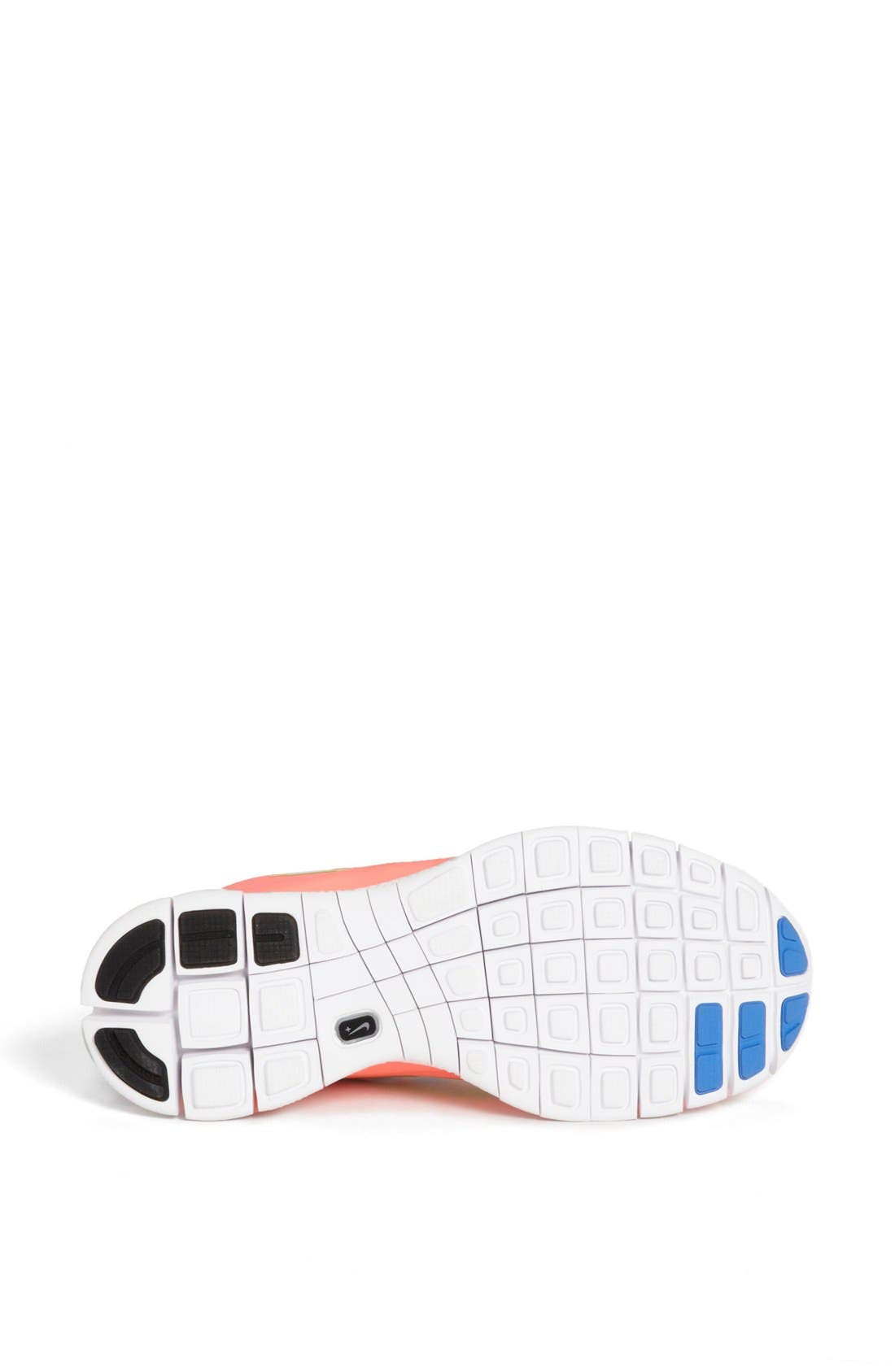 'Free 5.0' Running Shoe, Alternate, color, ATOMIC PINK/ LIME/ BLUE