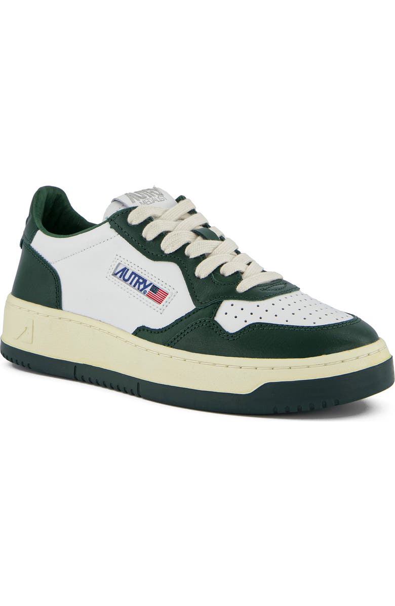 AUTRY Medalist Low Sneaker, Main, color, Leather White/ Mountain