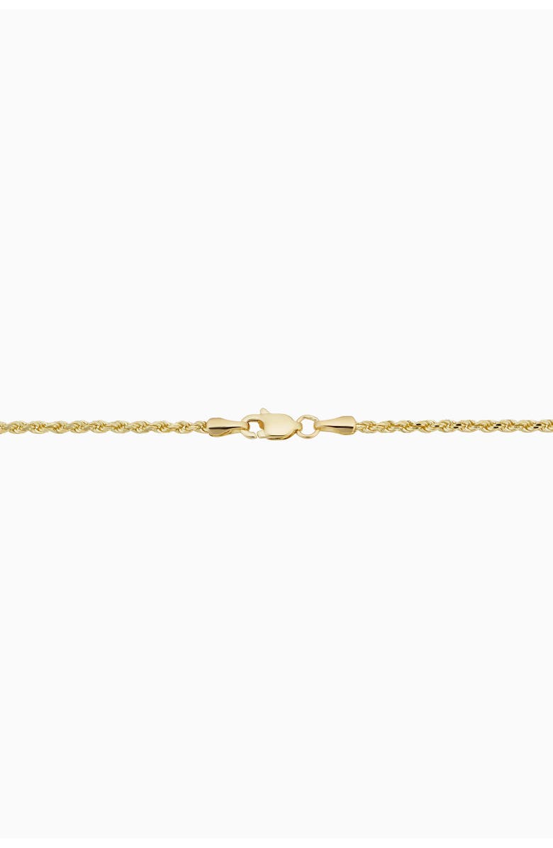 Oradina Men's Titan Rope Chain in 14K Gold, Alternate, color, 14K Yellow Gold