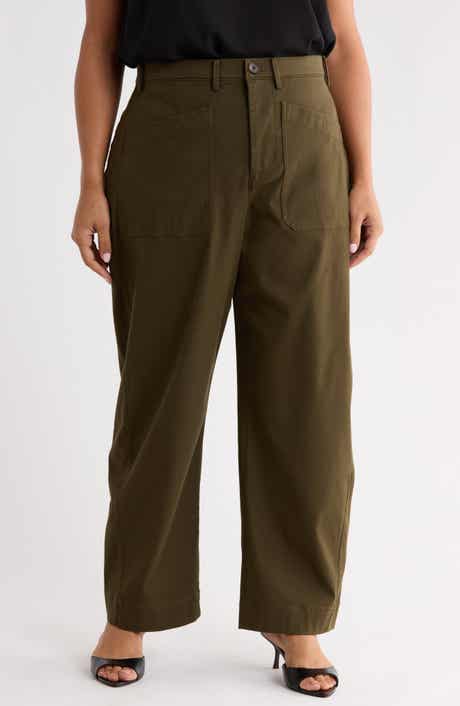 SPANXsupersmooth® Barrel Leg Stretch Twill Utility Pants