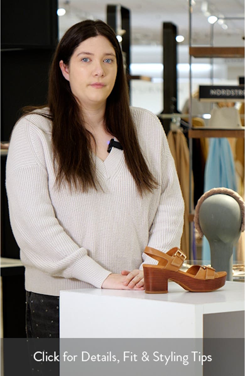 Gloriana Platform Sandal, sales video thumbnail