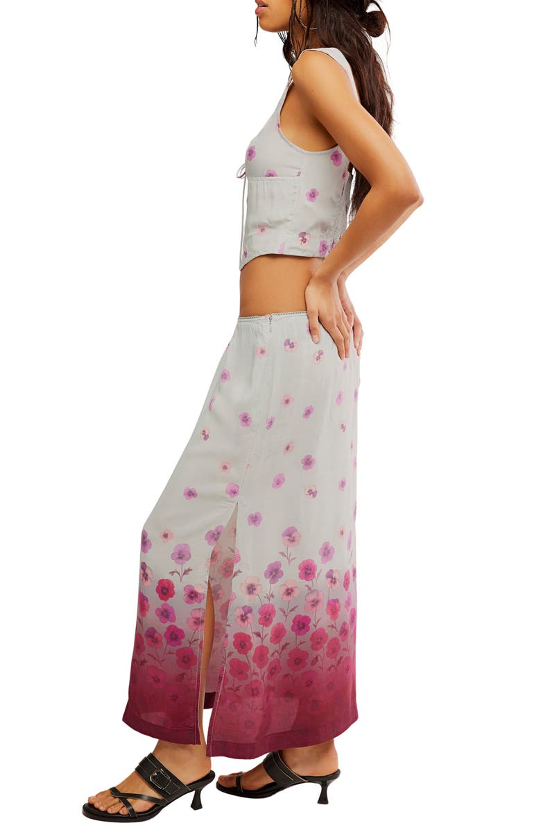 Free People Of the Season Floral Print Tank & Maxi Skirt Set, Alternate, color, 