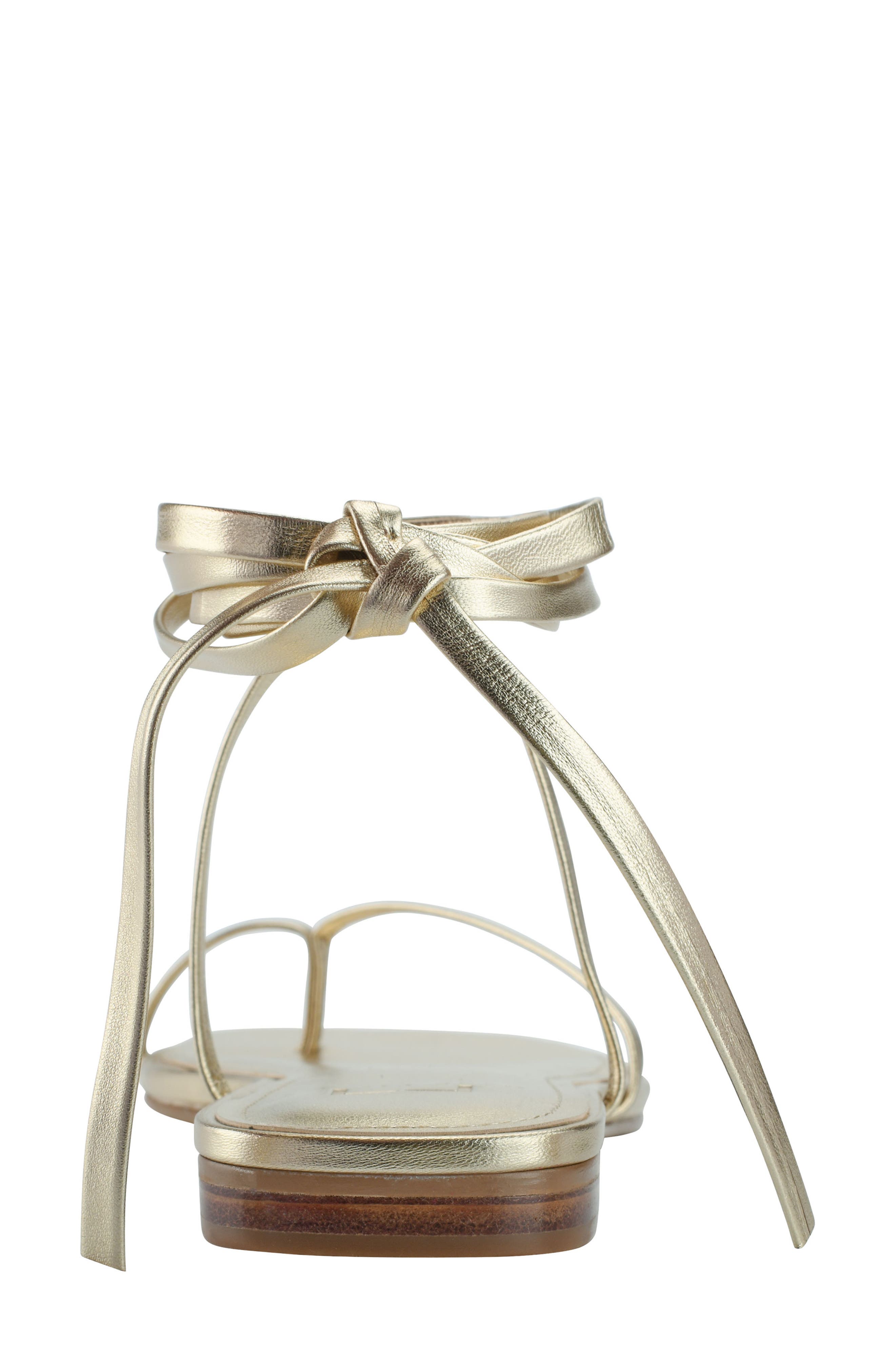 Mireya Ankle Strap Sandal, Alternate, color, GOLD 01