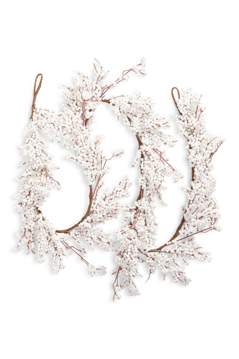 Berry Garland, Main, color, WHITE