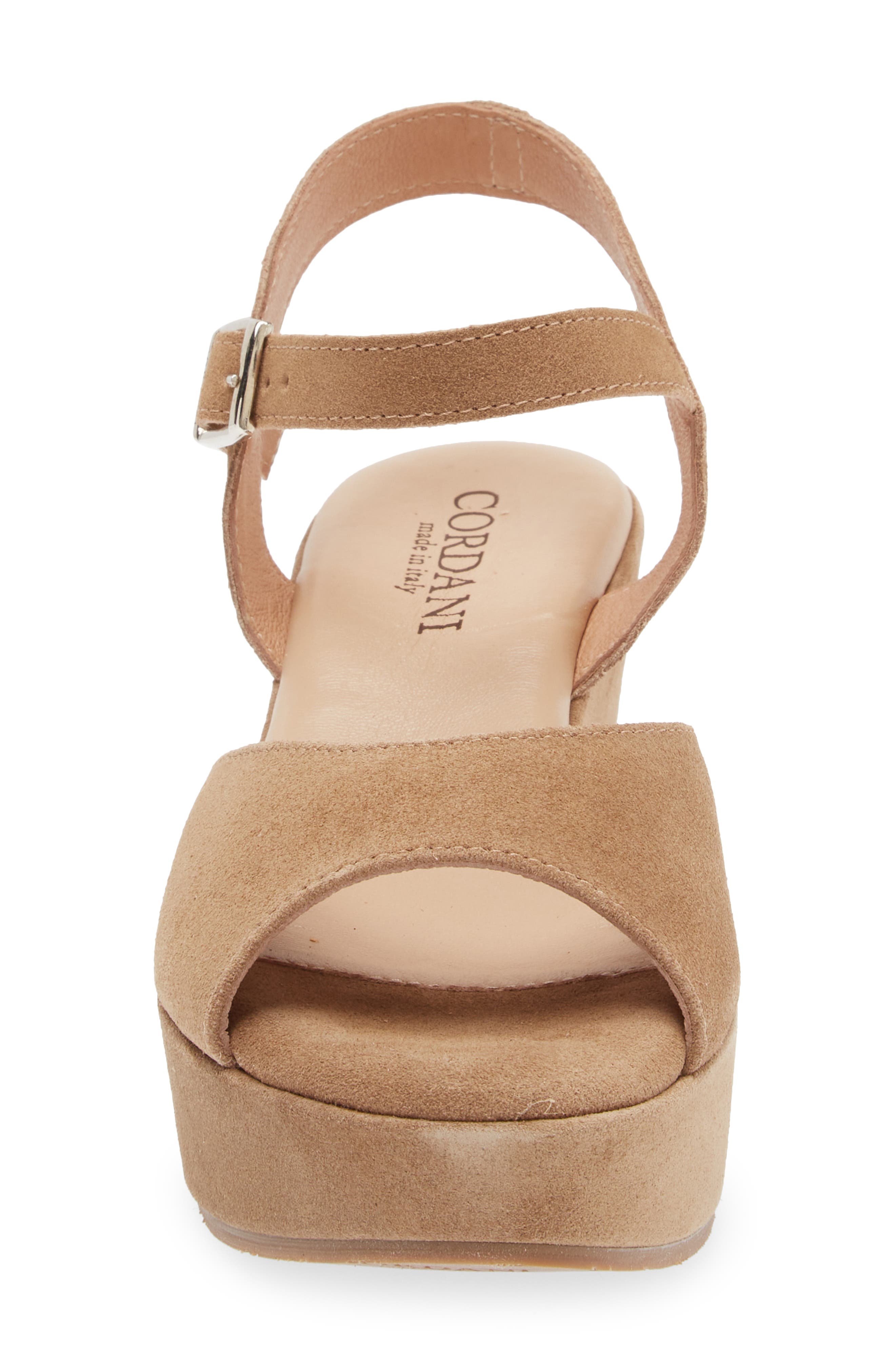 Ryder Ankle Strap Platform Wedge Sandal, Alternate, color, CROSTA FANGO
