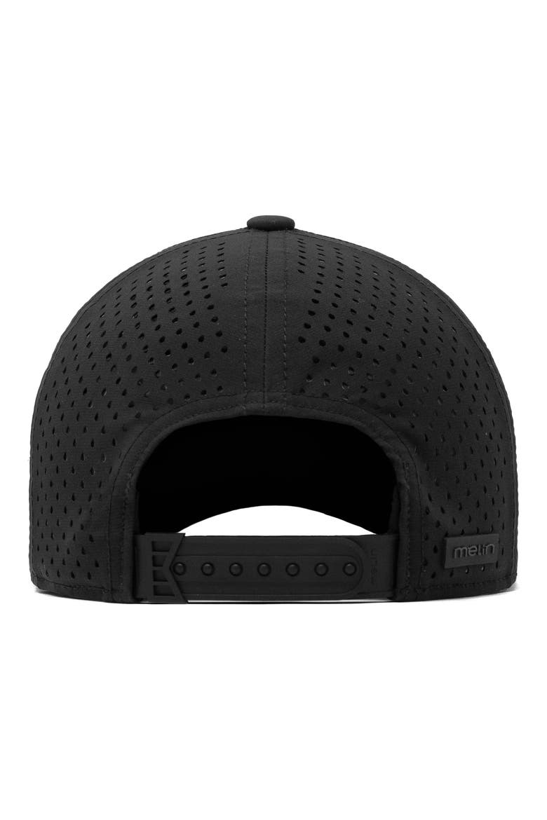 A-Game Icon Hydro Performance Snapback Hat, Alternate, color, BLACK